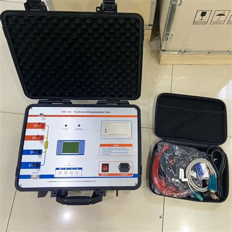 Transformer Winding DC Resistance Tester Ohm Meter Transformer Test