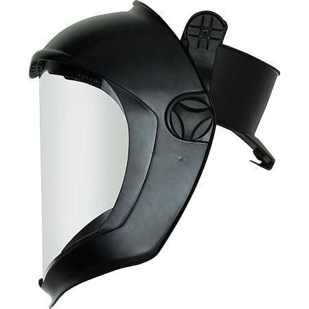 Uvex Bionic Face Shield With Hard Had Adapter And Clear Polycarbonate