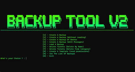 GitHub Random Tools Discord Backup Tool V2 Just A Tool For Backup