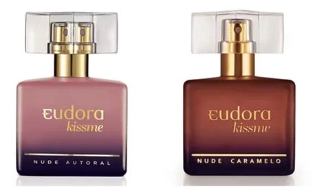 Kit Colônia Kiss Me Nude Autoral ml Nude Caramelo ml Parcelamento sem juros