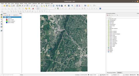 Qgis Convert An Image Into A Geopackage North River Geographic