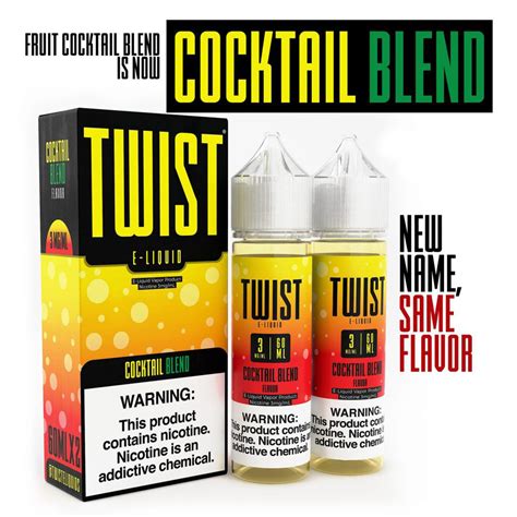 Coctail Blend By Twist E Liquids 60 Ml X 2