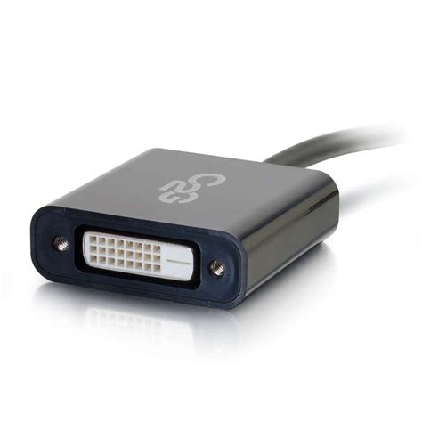 Mini Displayport To Dvi D Active Adapter Converter Black Dvi