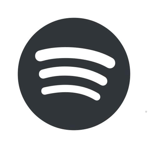 Black Spotify Icon #45 - Free Icons Library