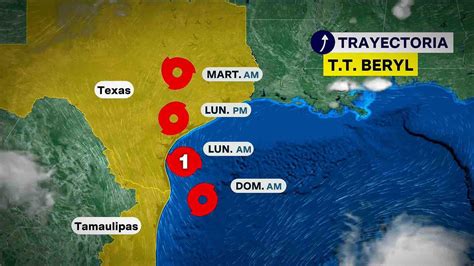 Beryl Trayectoria Hoy Se Convertir En Hurac N Antes De Impactar Texas