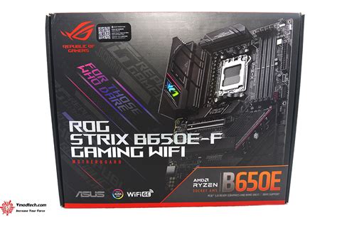 หนาท 2 ASUS ROG STRIX B650E F GAMING WIFI REVIEW Vmodtech