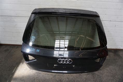 Audi A4 B8 Klapa tył tylna czarna Kombi Avant LZ9Y 12959399394