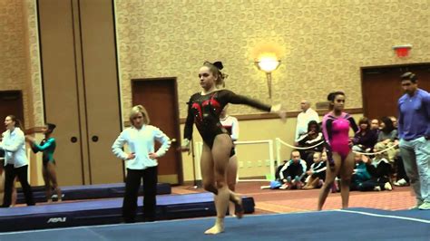 Reagan Campbell Floor 2014 Woga Classic Youtube