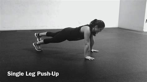 Single Leg Push Up YouTube