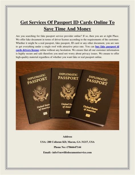 Ppt How To Get High Quality Original Looking Fake Passports