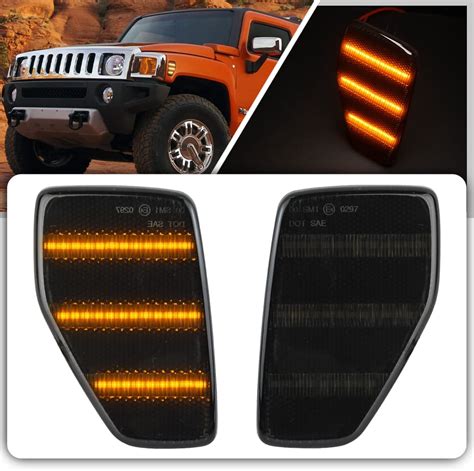 Amazon Nsautolighting Full LED Side Marker Lights Kit Smoked Lens