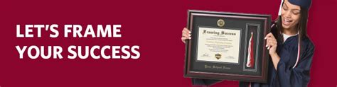 Custom Diploma Frames And Certificate Frames Framing Success Single