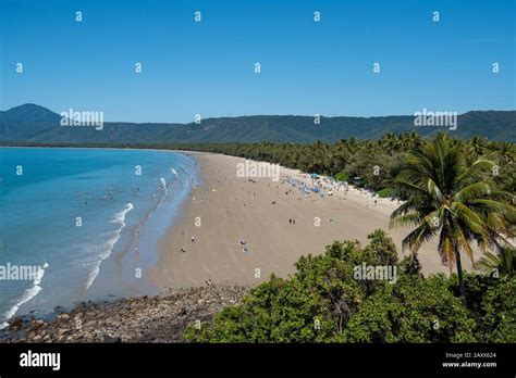 4 Mile Beach Queensland Australia Stock Photo Alamy