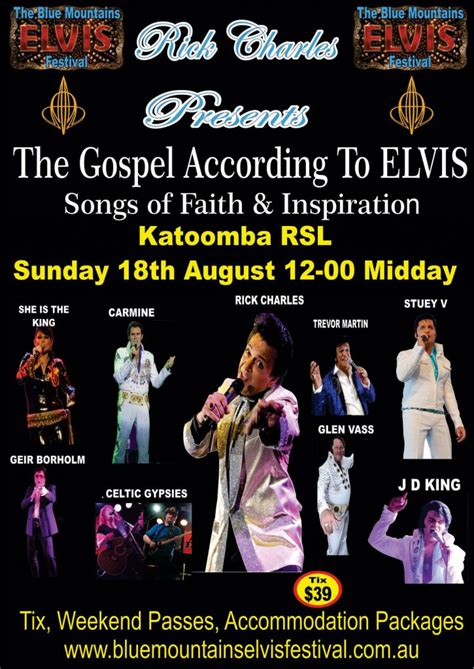 The Gospel According to Elvis - Blue Mountains Elvis Festival