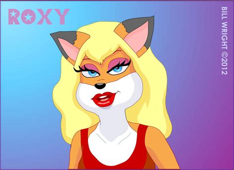 Roxy Fox Blue October By Nimrodfox On Deviantart