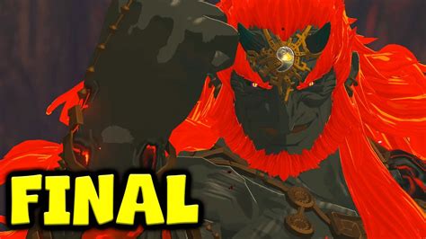 Zelda Tears Of The Kingdom Parte Final Espa Ol Latino Ganondorf