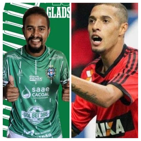 União Cacoalense Anuncia O Retorno De Gladstone E A Contração Do Atacante Paulinho Ex Flamengo