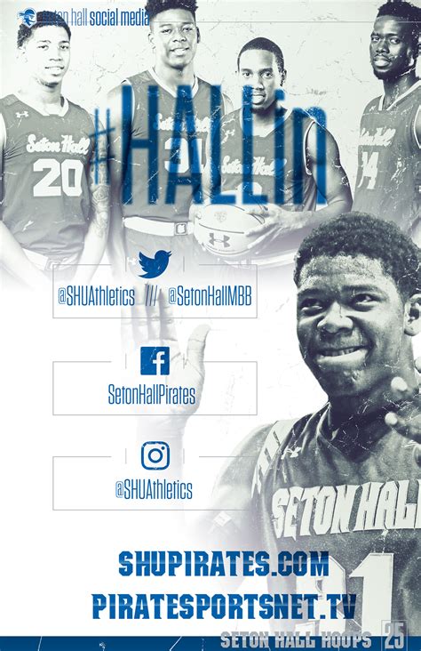 2016-17 Seton Hall Basketball Program on Behance