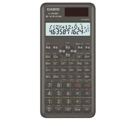 Casio Digit Scientific Calculator Fx Ms Plus Cal S F