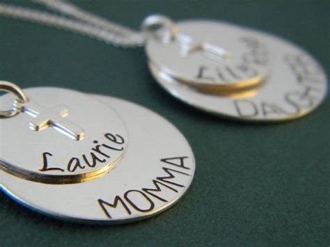 Mother Daughter Matching Set Solid Sterling Silver Custom Made