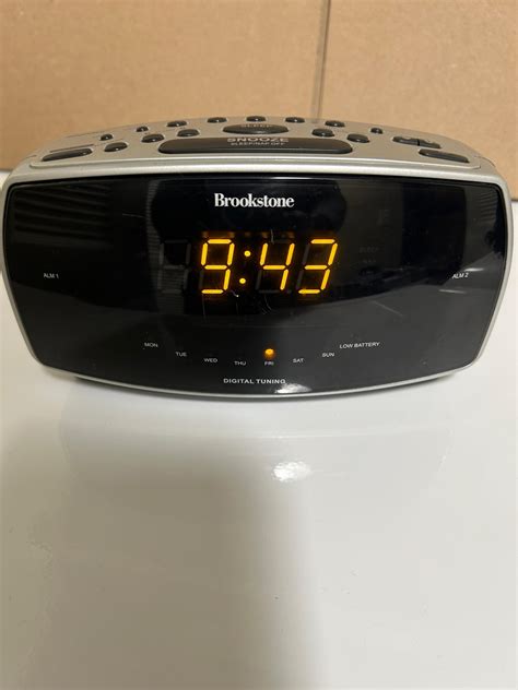 Brookstone Temperature Display Clocks Mercari