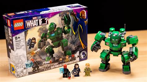 Lego Marvel Captain Carter Hydra Stomper Review Set Youtube