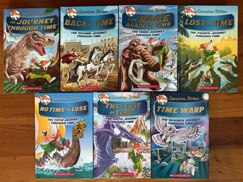 7 Volumes Geronimo Stilton Journey Through Time Hobbies And Toys Books