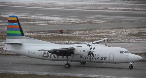 Se Lir Fokker Bra At Stockholm Bromma Essb Se Lir Luft Flickr