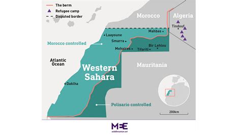 La difícil lucha de los saharauis contra Marruecos en el muro del