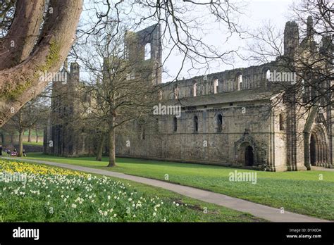 Kirkstall Abbey Kirkstall Leeds West Yorkshire England A 12th