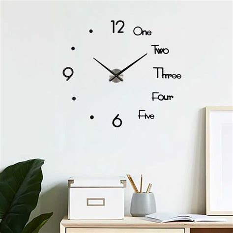 Jual Jam Dinding Besar Diy Giant Wall Clock Sangtai Cm Vo Di Lapak