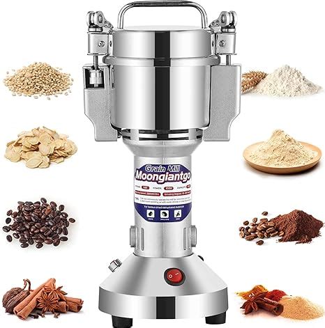 Moongiantgo Electric Grain Mill Grinder G Commercial Spice Grinder