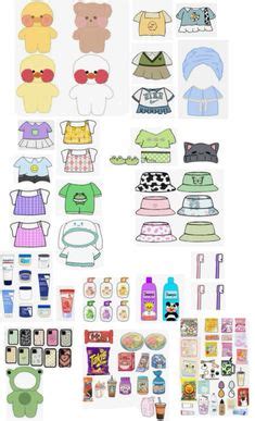 Paper Ducks Clothes And Accessories In Paper Dolls Clothing