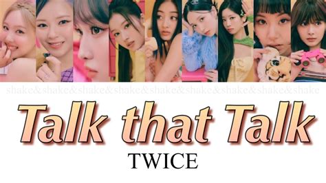 Talk That Talk／twice《カナルビ日本語字幕》 Youtube