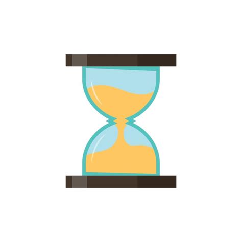 Hourglass Vector Hourglass Illustration In Flat Style 14581900 Vector Art At Vecteezy