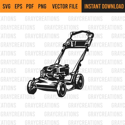 Lawn Mower Svg File Zero Turn Lawn Mower Svg Us Lawn Mower Clipart Lawn