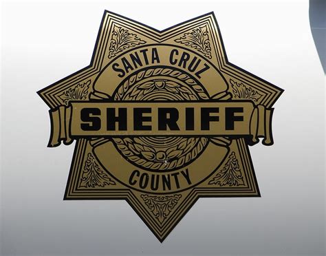 Santa Cruz Sheriffs Door Graphic Sheriff Santa Cruz Santa Cruz County