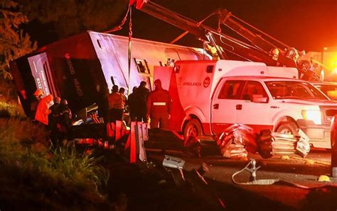 Contin An Hospitalizadas Personas Tras Volcadura De Autob S En