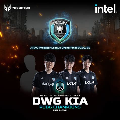 Predator League Pubg Winners Announced For Apac And Asia