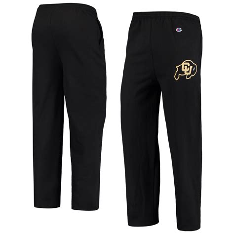 Men's Champion Black Colorado Buffaloes College Powerblend Pants