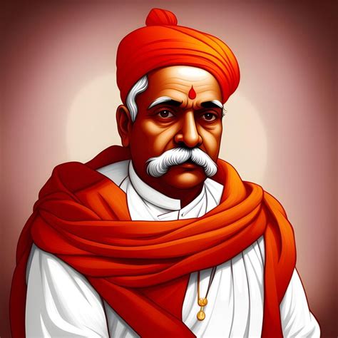 Lokmanya Tilak Visionary Leader Premium Ai Generated Image