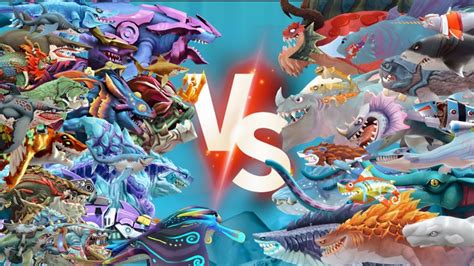 Hungry Shark World Vs Hungry Shark Evolution All 77 Sharks Unlocked Francis Manta Ray 2023