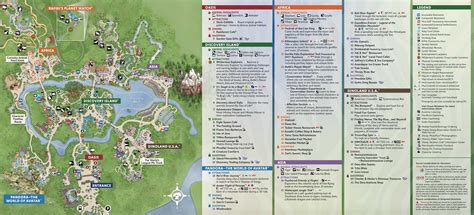 Disney Animal Kingdom Map - Vicky Jermaine