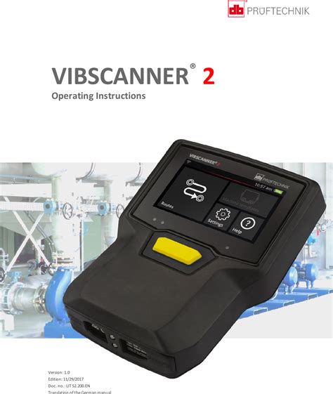 Pr Ftechnik Condition Monitoring Vsc Vibration Meter User Manual My