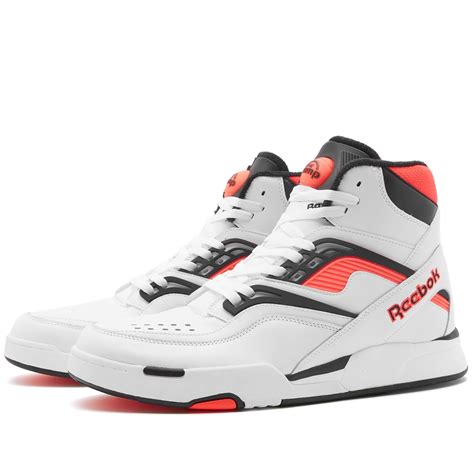 Reebok Pump TZ White, Core Black & Neon Cherry | END. (ES)