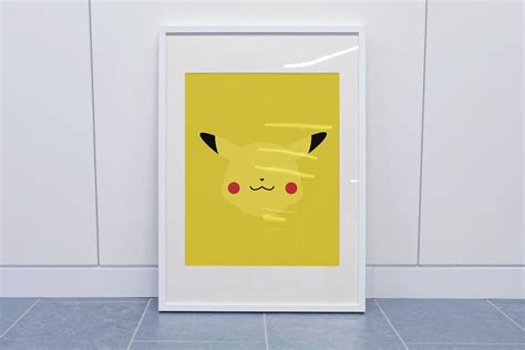 Pikachu Poster Pokemon Series - Etsy