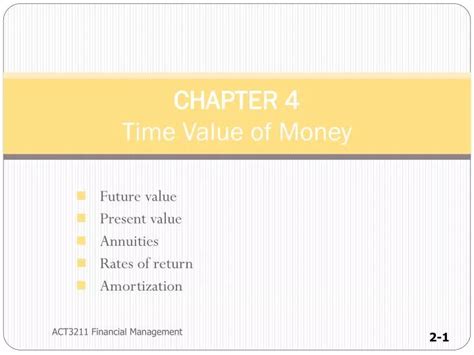 Ppt Chapter 4 Time Value Of Money Powerpoint Presentation Free Download Id 6848741