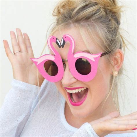 Diy Pineapple And Flamingo Sunglasses Flamingo Party Flamingo Costume