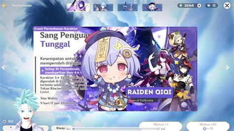 Gacha Raiden Shogun Kalah Rate Off Genshin Impact Indonesia YouTube