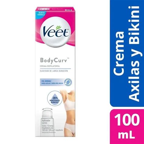 CREMA DEPILATORIA VEET AXILA Y BIKINI PIEL SENSIBLE 100 ML